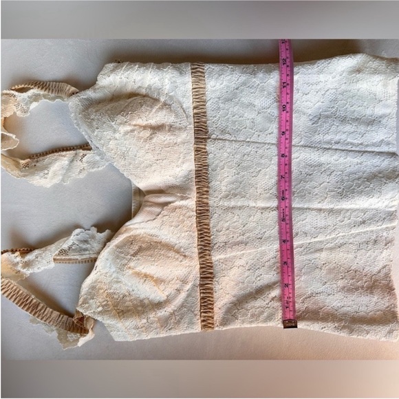 La PERLA Vintage Elegant Cream Lace Bustier - Picture 10 of 11